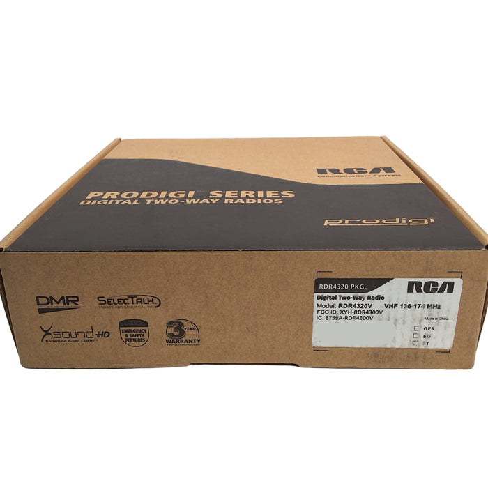 RCA RDR4320V VHF Portable Radio - RDR4320