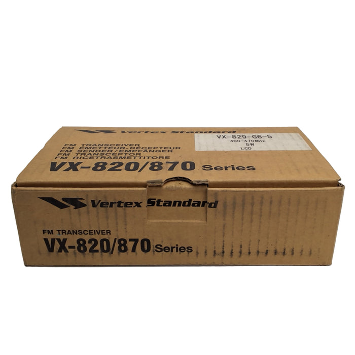 Vertex Standard VX-829-G6-5 UHF Portable Radio