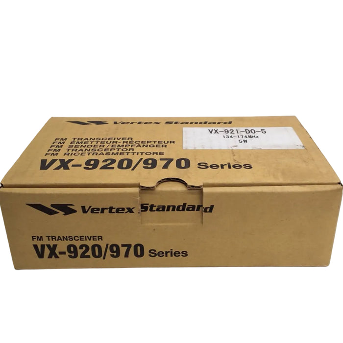 Vertex Standard VX-921 VX-921-D0-5 VHF Portable Radio
