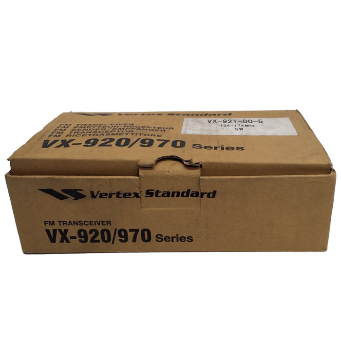 Vertex Standard VX-921 VX-921-D0-5 VHF Portable Radio
