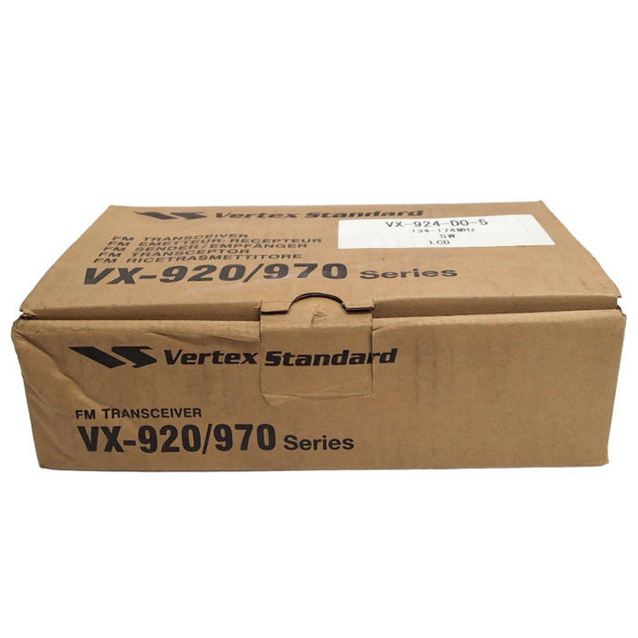 Vertex Standard VX-924 VX-924-D0-5 VHF Portable Radio AC033N019
