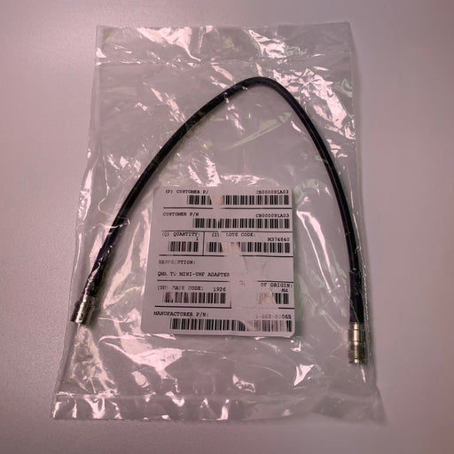 Motorola 095-668-50065 CB000091A03 QMA to MINI UHF Adapter Cable - HaloidRadios.com