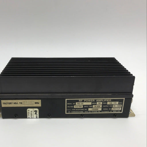 TPL Communications PA3-1FE VHF RF Power Amplifier - HaloidRadios.com