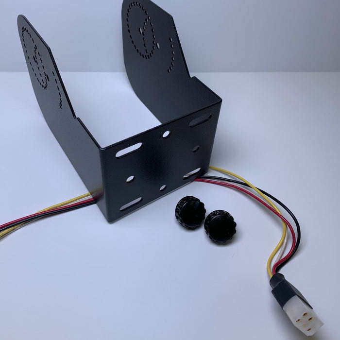 Wire Harness and Bracket Set for the Motorola WPLN4028 / NTN9176 Vehicle Chargers - HaloidRadios.com