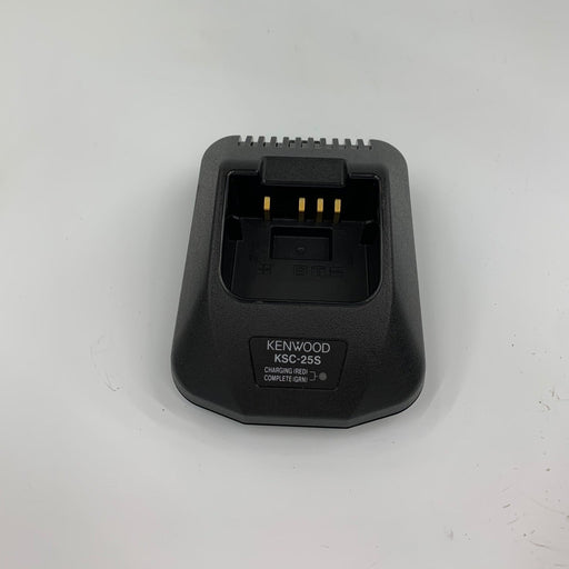 Kenwood KSC-25S Single Radio Charger with Power Supply - HaloidRadios.com