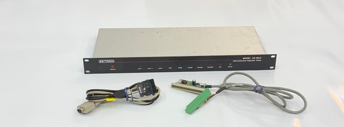 ZETRON 48 MAX Roamer Interconnected Repeater Panel 901-9412 ...