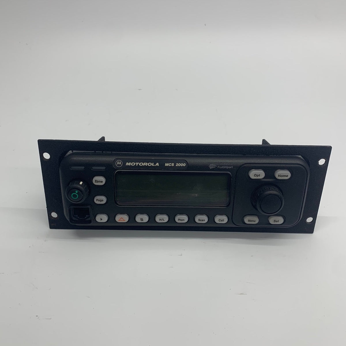 Motorola HCN1117 HCN1117E MCS 2000 FlashPort Two Way Radio front contr ...