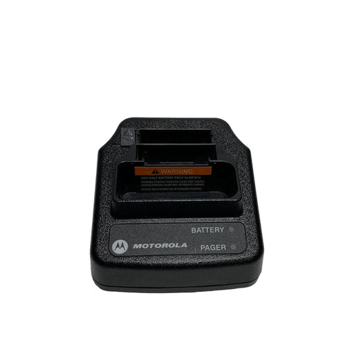Motorola RLN5703 Minitor V Drop-In AC Charger w/Back Slot for Spare Battery - HaloidSolutions.com