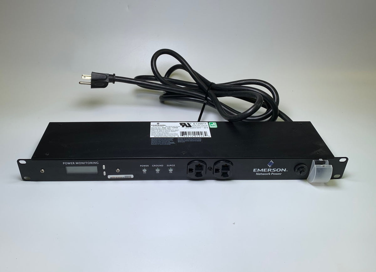 EMERSON RM-120-10RM Rack-Mounted A/C Network Power Monitoring
