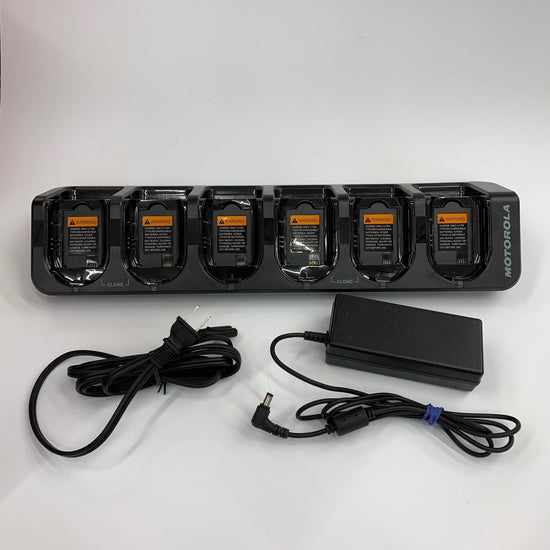 Motorola NNTN7981 6-Bank Charging Station for CLP Series - HaloidRadios.com