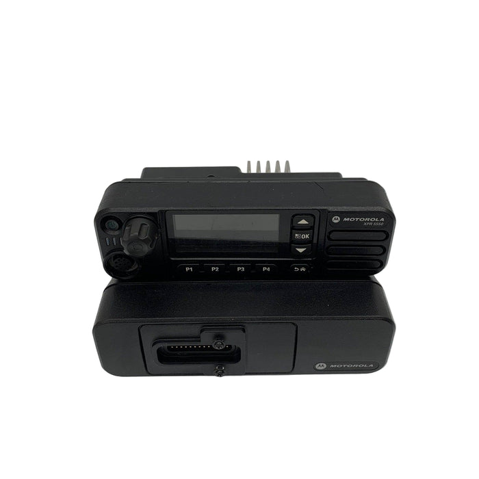 Motorola XPR5550e AAM28JQN9WA1AN VHF Mobile w/ Remote Head and Cable - HaloidRadios.com